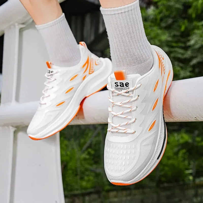 New Men's Mesh Breathable Casual Sneakers Soft Sole Non Slip Comfortable Outdoor Running Shoes Lightweight Men's Sports Shoes — image 2