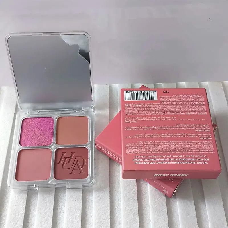 Popular Lip Gloss Is Smooth and Easy To Apply Matte Non Stick Cup Powder Is Fine and Long-lasting Makeup 4 Color Blusher Product — image 18