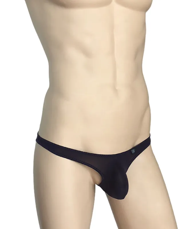 Hip Silk Skating Silk Low Waist Men's Sexy Briefs Ultra-thin Breathable Solid Color Three-dimensional Men's Underwear — image 5