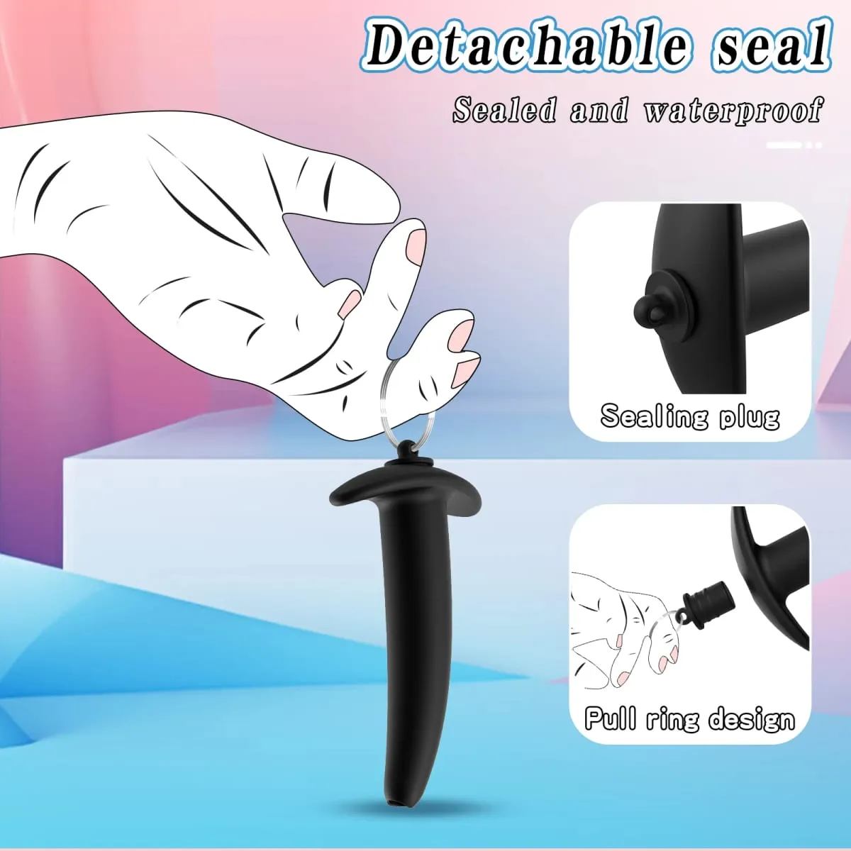 Spéculum creux furtif perles anales godemichet Anal avec bouchon extenseur Tunnel lavement Anus dilatation adulte jouets sexuels pour femmes hommes Gay — image 3