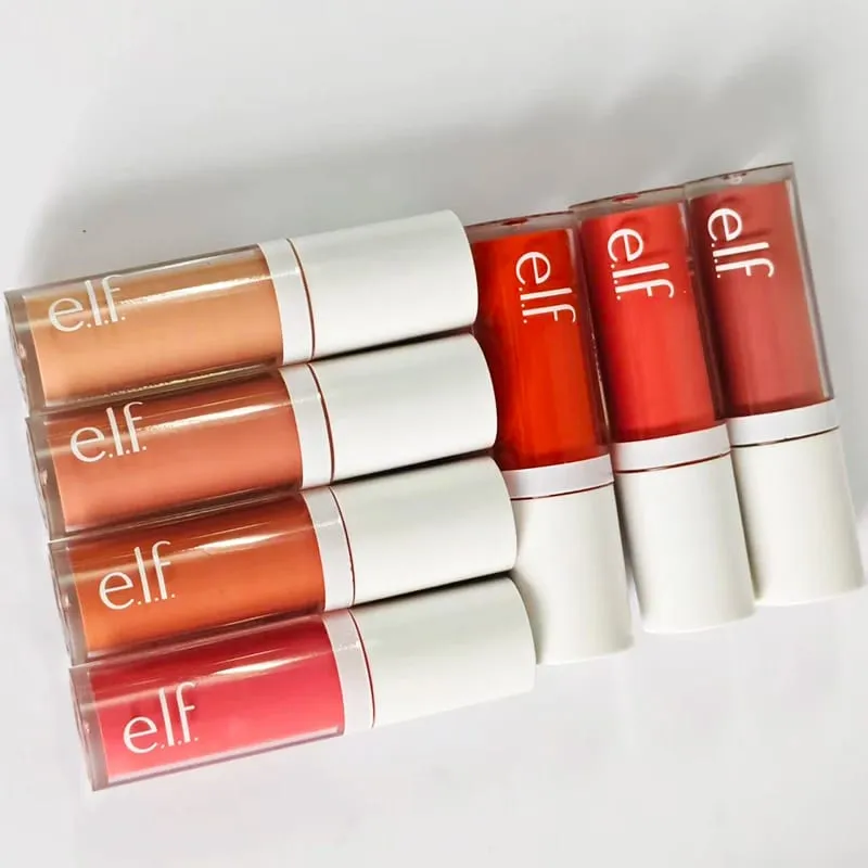 Elf Water Sensitive and Lightweight Texture Liquid Blush Moisturizing Pre Makeup Glimmer Cream Blusher Putty Blush Products — image 3