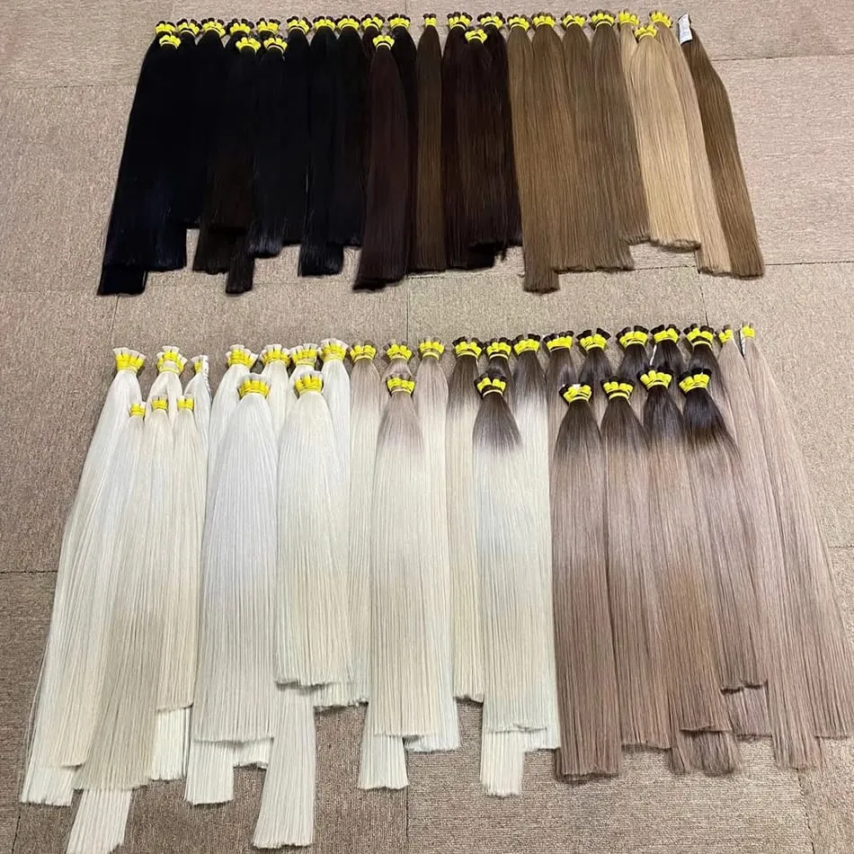 Extensiones de cabello humano 100% Real sin trama, cabello humano Remy a granel, cabello indio virgen negro Natural sin procesar, trenzado para mujeres — image 4