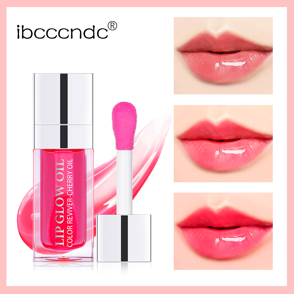 Crystal Jelly Moisturizing Lip Oil Plumping Lip Gloss Makeup Sexy Plump Lip Glow Oil Tinted Lip Plumper 6ml 1 Piece — image 4