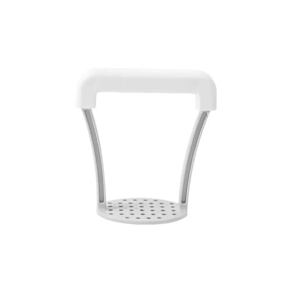 1 PC Bærbar plastik manuel kartoffelmoser – køkken og hjemmebrug kartoffelmoser og presse – multifunktionel foodprocessor