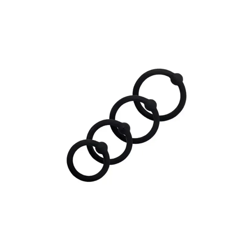 Penis Ring Rope Adjustable Sex Toys for Adults Men Silicone Ejaculation Delay Male Cockring — image 3