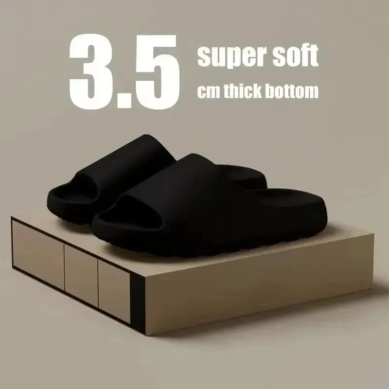 Hot sales Coconut Slippers Cloud Thick-soled Sandals Summer Fashion Soft Bottom Beach Men Slippers Women's Sandals EVA Slides — image 8