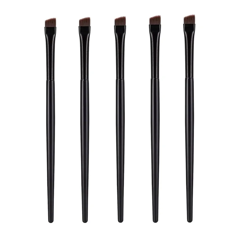 5/10/20/50 Pcs Brow Contour Makeup Brushes Eyebrow Eyeliner Brush Professional Super Thin Angled Liner Eye Brush Make Up Tools — image 8