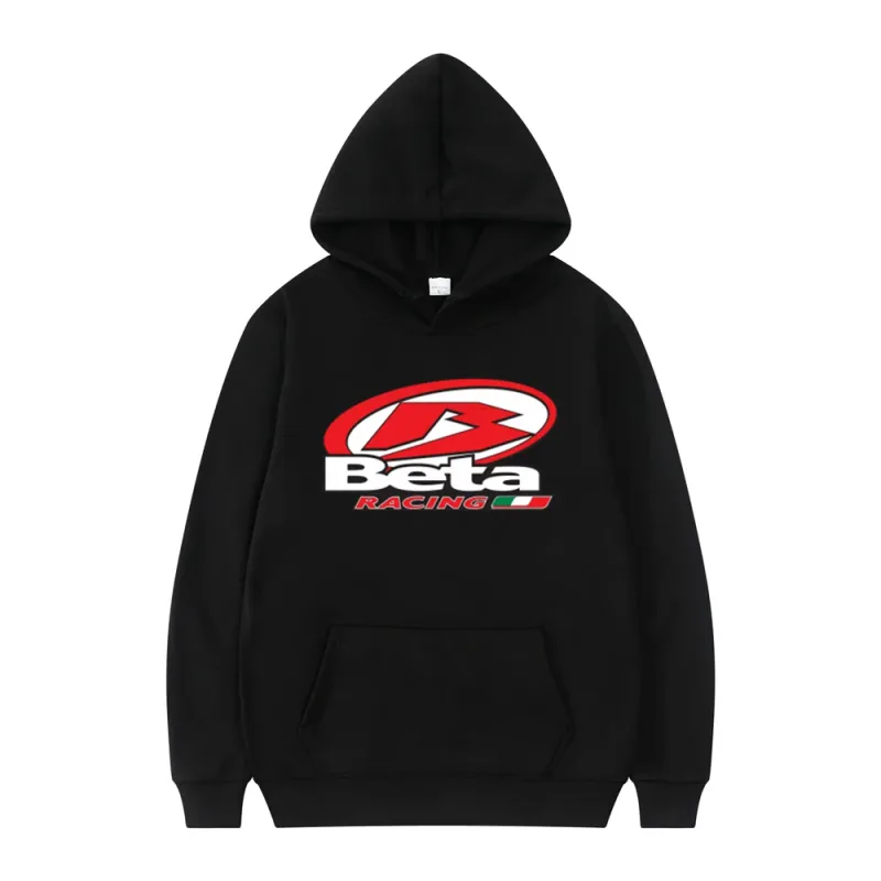 Nová mikina Beta Racing Tops Cool Men svetr Zima Podzim Beta Mikiny Streetwear — image 15