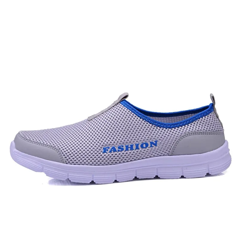 Unisex Summer Breathable Mesh Men Shoes Lightweight Sneakers Men Fashion Casual Male Shoes Brand Designer Mens Loafers — image 8