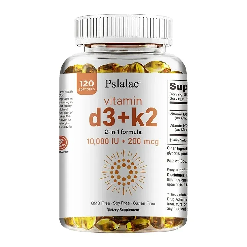 Vitamin D3 with K2 - Immune Support Healthy Muscle Function and Bone Health for Heart Joint Health — image 8