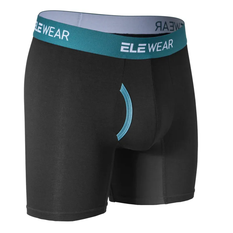 Bamboo Men Underwear Boxers With Opening Breathable Boxershorts Men's Panties Underpants Plus Size Fashion Boxers Brief — image 13
