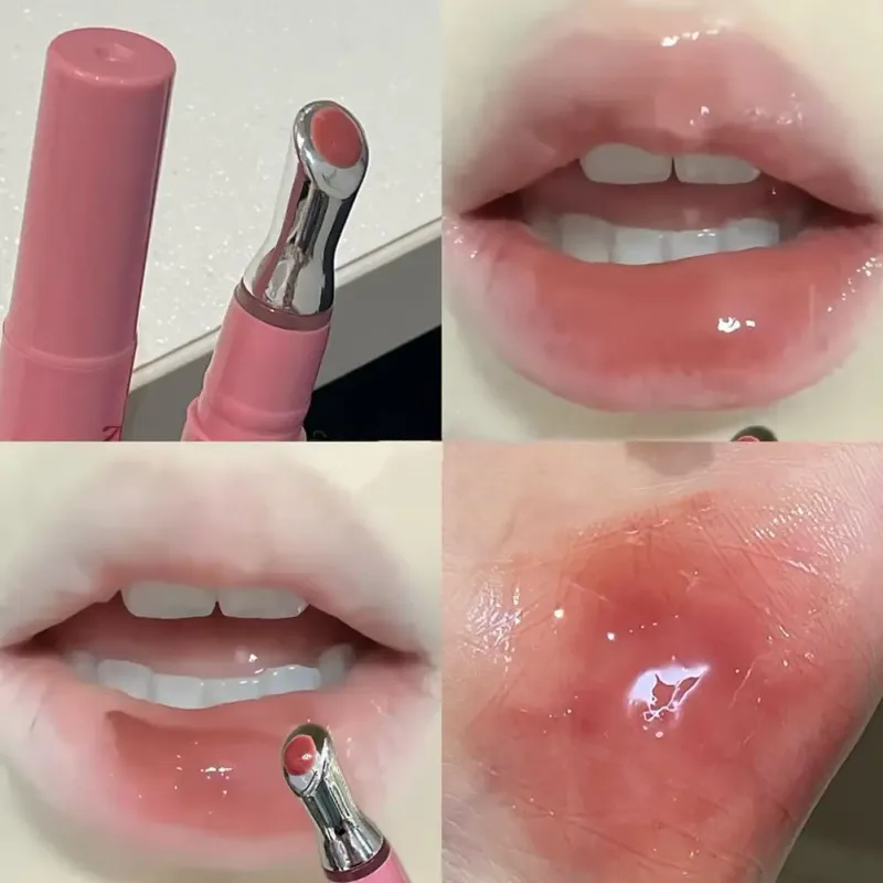 Lip Gloss Vitamin E Lip Serum Hydrating & Plumping Tinted Lip Gloss Moisturizing Lip Balm For Glossy Sheer Smooth Lips — image 12