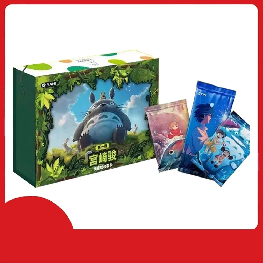 2025 Full Range Miyazaki Hayao Collection Cards Booster Box Anime Kids Table Cards And Hobbies For Kids Birthday Gifts
