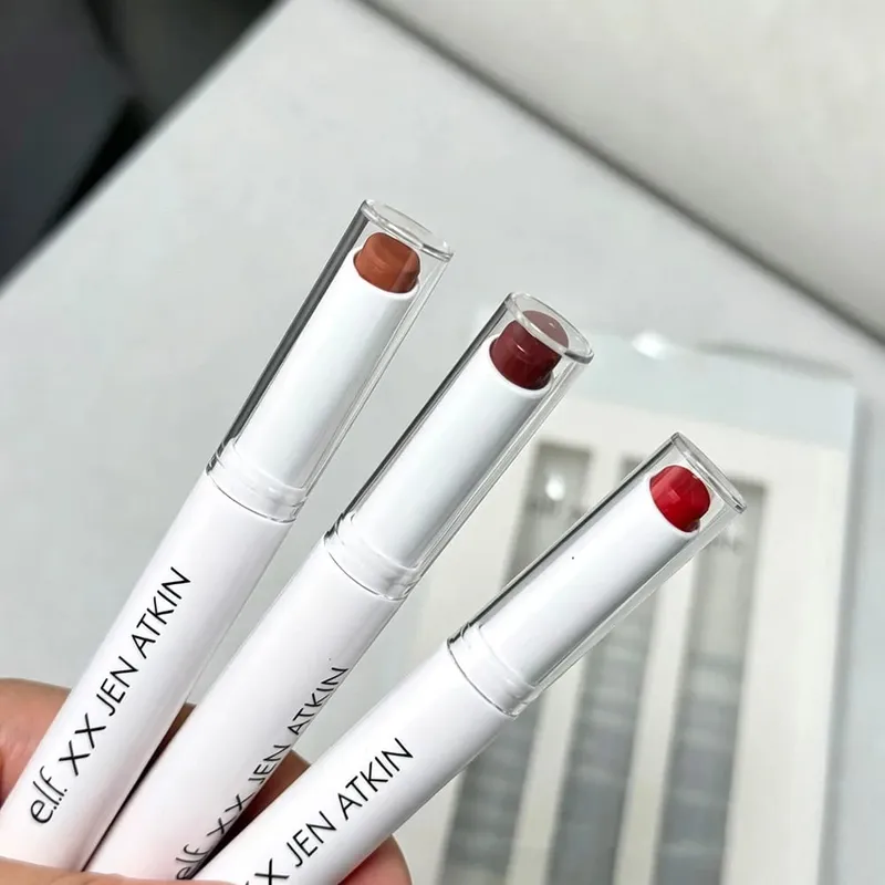 e.l.f. ELF X Jen Atkin Double-End Lip Liner & Gloss Pen 3Pcs Makeup Set with Vivid Red Lip Shade for Daily Lip Styling — image 2