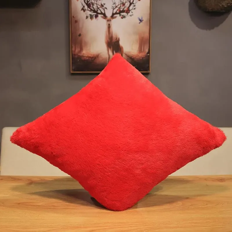 Creative Poker Card Plush Pillow Stuffed Red Heart Diamond Black Spade Club Soft Decorate For Sofa Chair Bed Man Gift