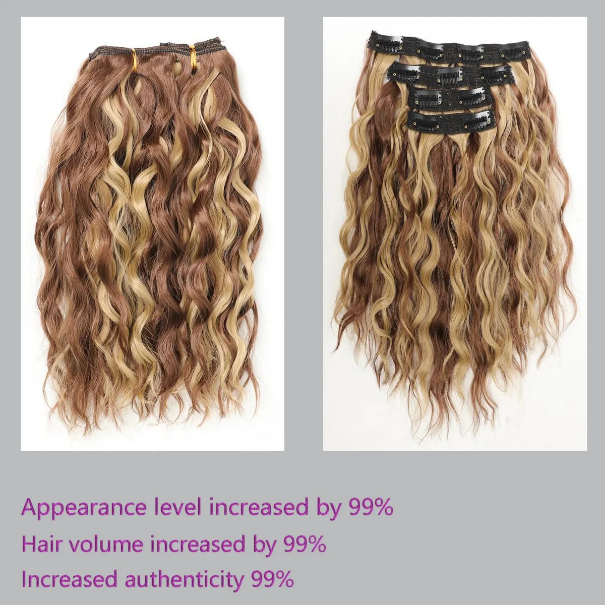 12 inch synthetic women's fashionable wave short roll hair extensions top of the hair extensions hair extensions ponytails — image 15