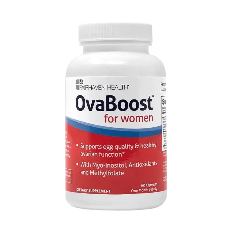 Natural Fertility Nutritional Dietary Supplement - Contains Inositol and Folic Acid To Promote Ovulation and Improve Egg Quality
