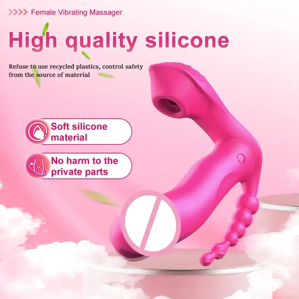 Trådløs kontrol Dildo Vibrator G-Spot Massage Vaginal Vibrator Klitoris Sutte Stimulator Bærbar Voksen Sexlegetøj Kvinder — image 5