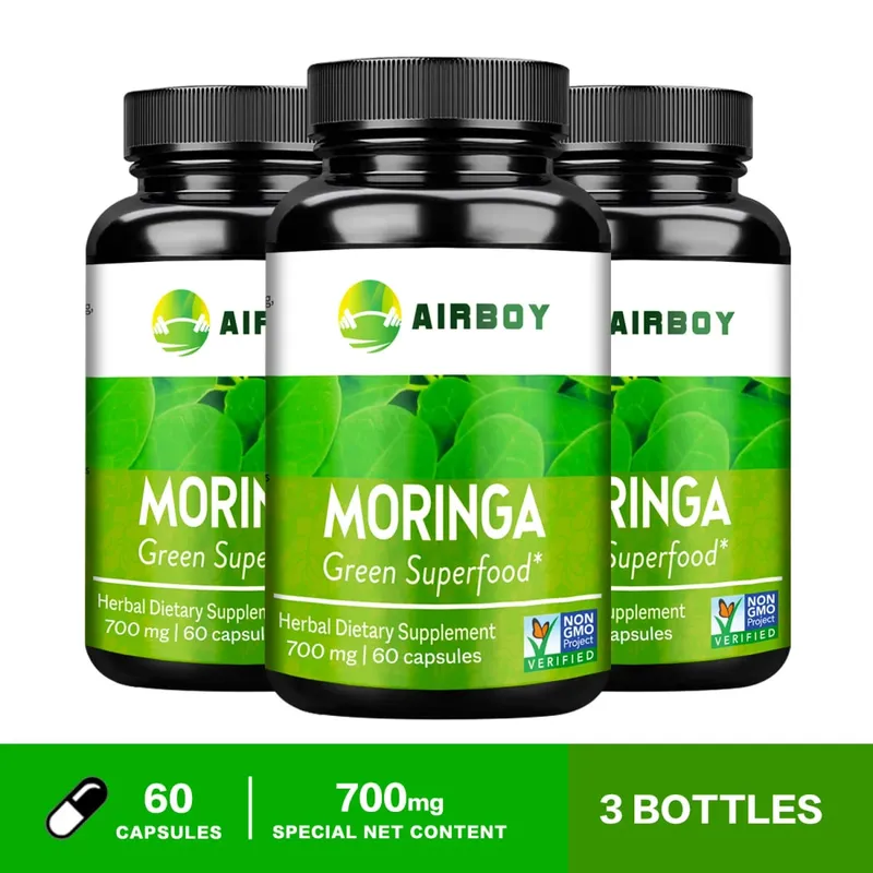 Organic Moringa Capsules - Relieve Joint Pain and Promote Energy Production — image 9