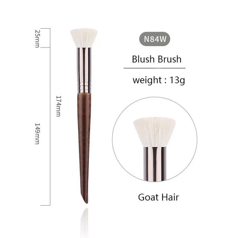 OVW Animal Hair Makeup Brush Complete Set 28PCS Lip Brushes Eyeshadow Brush Soft Makeup Brush Beauty Tools Smudge Brush Single — image 23