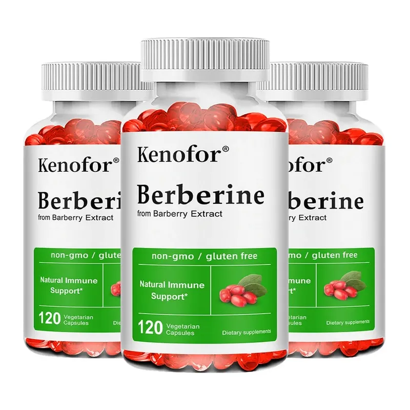 Premium Berberine Supplement Capsules - Supports Immune System Healthy Food Antioxidant NON-GMO — image 9