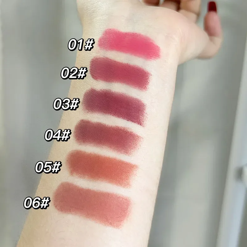 Toot Dodo Matte Lip Mud Cool Brown Low Saturation Waterproof Long Lasting Misty Lip Makeup — image 6