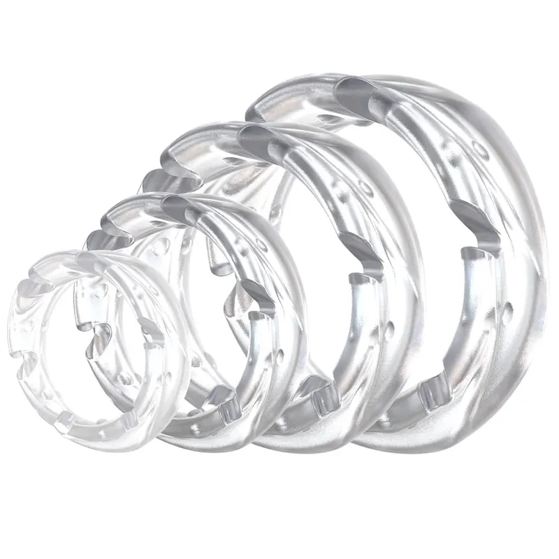 Silicone Cock Ring Penis Ring Enlarger Erection Ejaculation Delay Enhancing Soft Long Lasting Stronger Adult Sex Toy for Men — image 28