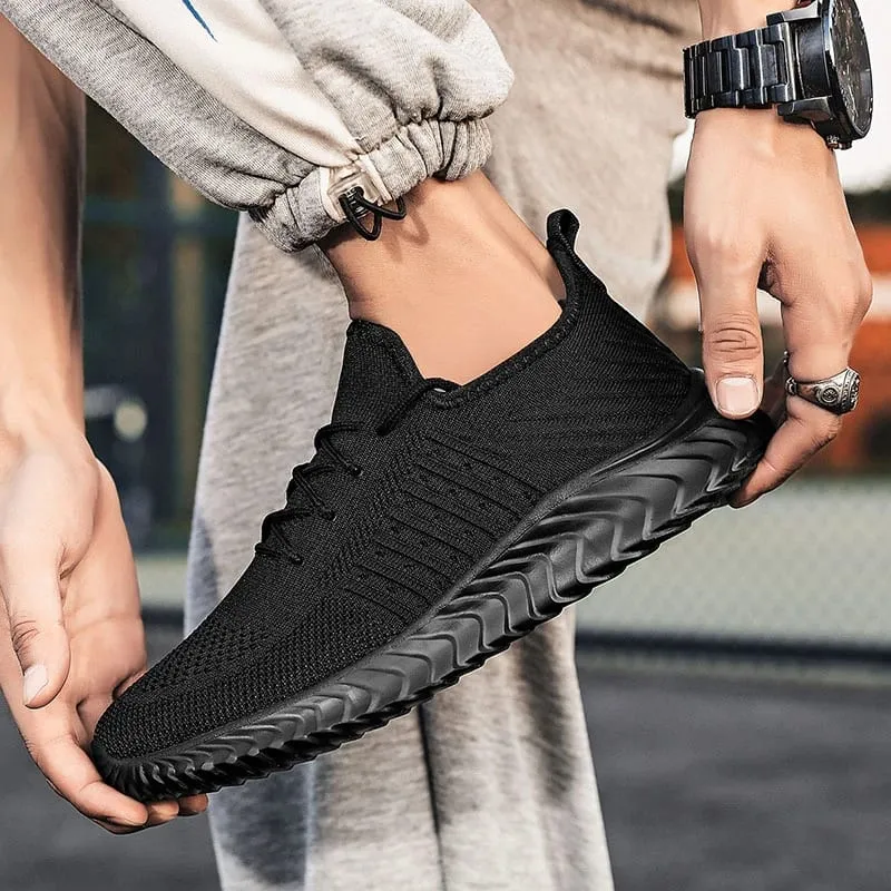 Chaussures de Sport légères d'été pour hommes, baskets de course classiques en maille, chaussures décontractées respirantes, baskets d'athlétisme à la mode — image 5