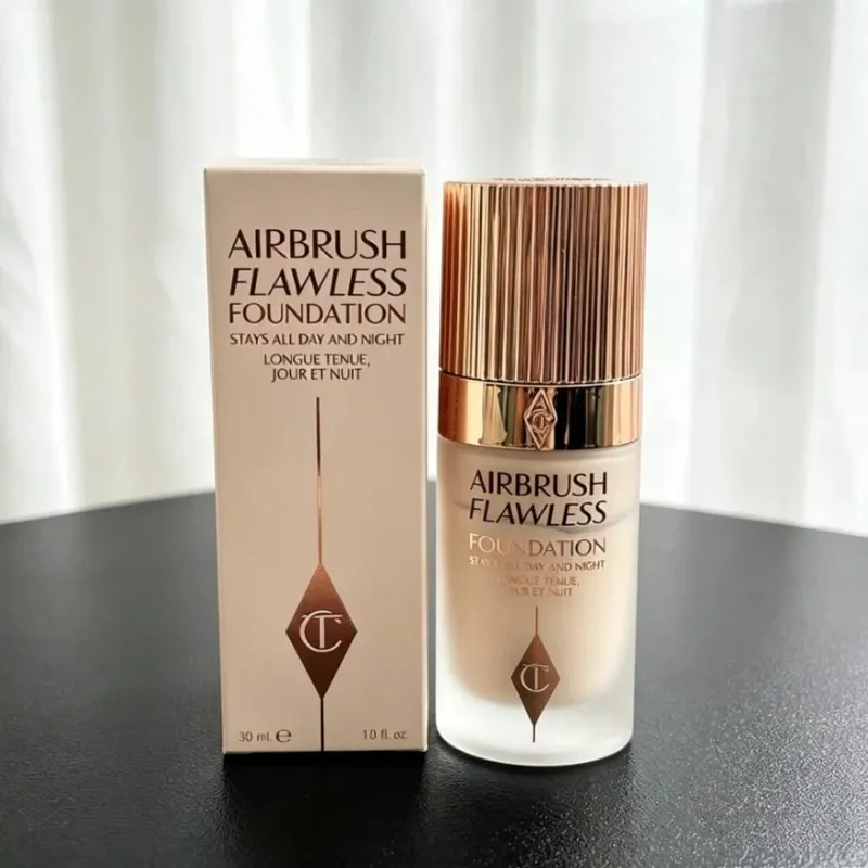 Charlotte Tilbury Airbrush Kemasan Tanpa Cacat Serbuk Kemasan Solekan Pillow Talk Beauty Soulmates Face Palette CT Beauty Cosmetics — image 27