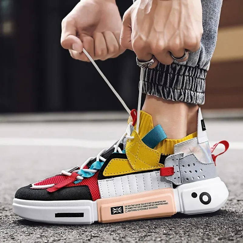 2025 Shoes Men Vulcanized shoes for men Comfortable Non-slip Causal Shoes Breathable Sneaker Man Lightweight Tennis Luxury Shoes