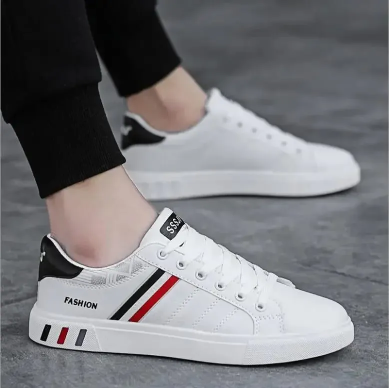 Fashion Sneakers Men Vulcanize Shoes Chunky Flat Comfortable Spring Autumn Platform Mens Shoes Sports Casual White Shoes 2025 — image 5