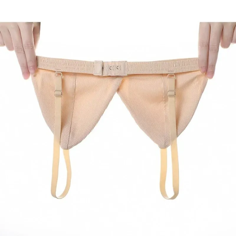 Seamless Bra and Panties Set Solid Color Bralette Thin Wireless Bras Low Waist Thong Sexy Lingerie Set Women's Underwear — image 5