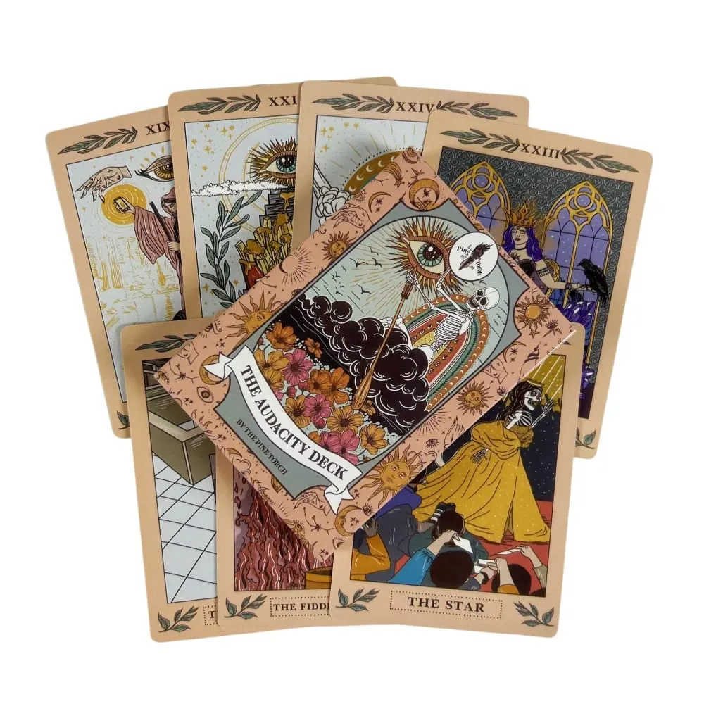 1pc The Audacity Deck Fate Divination Oracle Cards Tarot Cards Entertainment Board Game Cards — image 1
