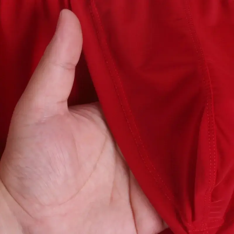 Mens Underwear Ice Silk Boxer Shorts homme Solid Mid-rised U Convex Pouch Underpants Cueca Men's Arrow Pants Plus Size M-XXL — image 16