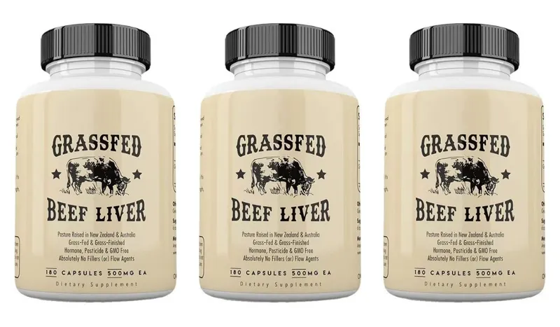 Grasgefütterte Rinderleber-Kapseln, jeweils 500 mg. Ergänzungsfuttermittel für Rinderleber aus Weidehaltung, gentechnikfrei, 180 Kapseln — image 8
