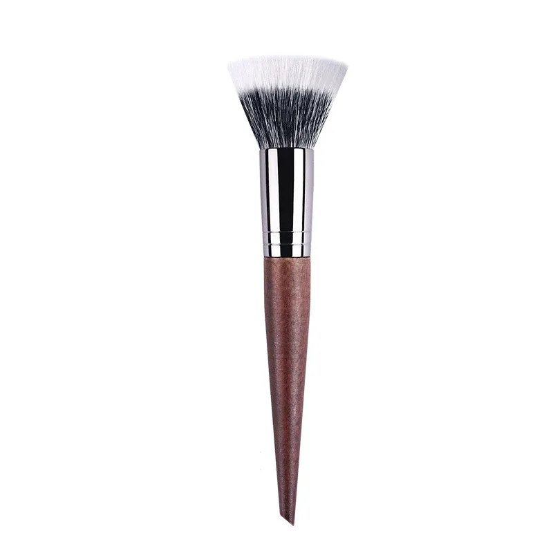 Professional Makeup Brushes Powder contour Setting Multi-Functional Make up Brush Stippling Blush soft Natural wood goat hair