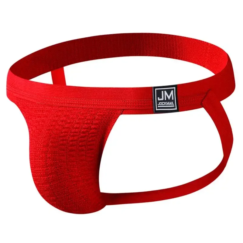 Jockmail Sexy Men Underwear Briefs Jockstrap Bare Buttocks Panties Gay Male Panties Shorts Bulging Bag Soft Underpants Cueca — image 43