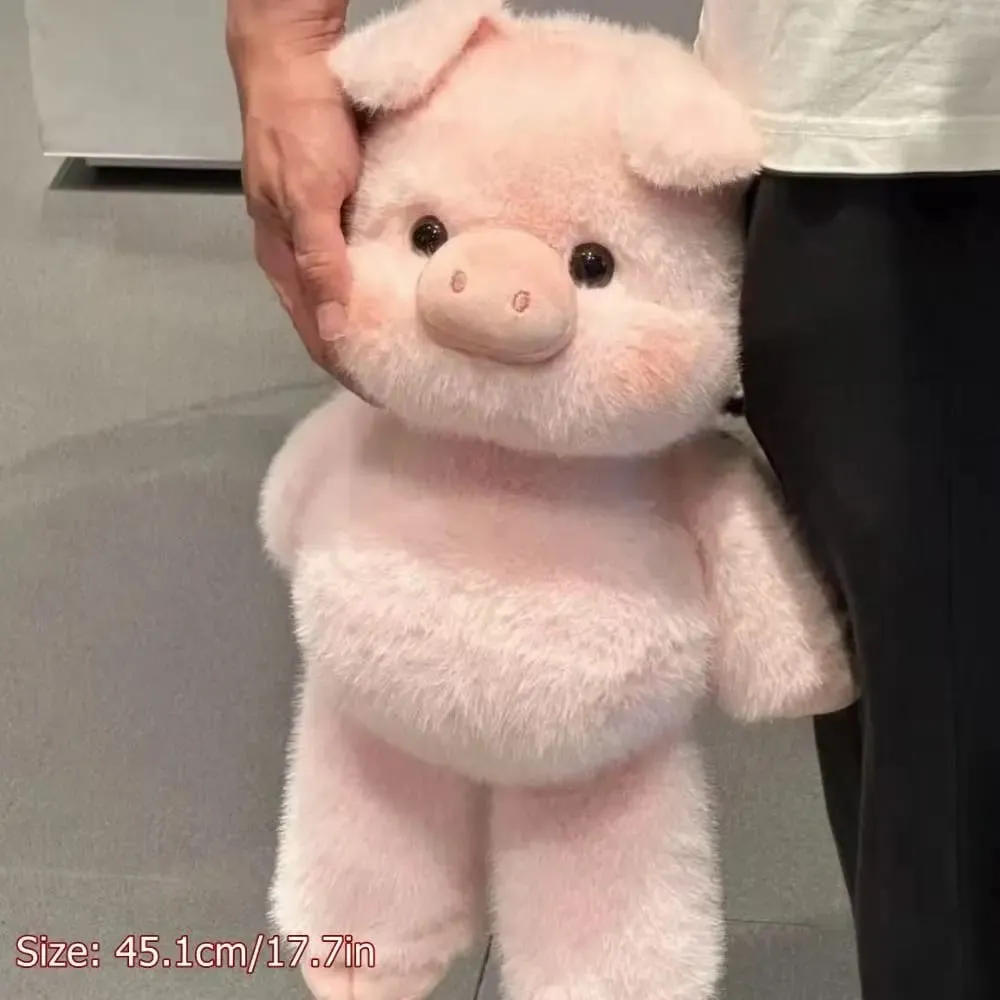 Creative Gift Soft Pig Stuffed Animal Plush Pillow Cute Emotional Support Stuffed Animals Plush 17.7inch Plush Pillow — image 6
