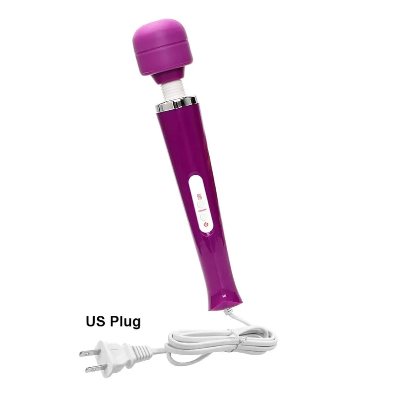 33cm Big Vibrators EU US Plug Magic Wand For Women Nipple Clitoris Stimulator Vaginal Anal Plug Dildo Female Masturbator Sex Toy — image 10