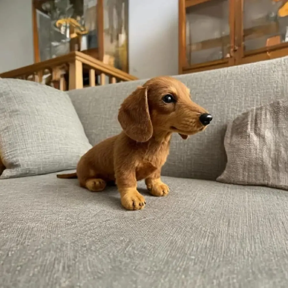 Nuovo design Morbido cane Simpatico imita il movimento naturale Simulazione Cuscino realistico per supporto emotivo — image 4