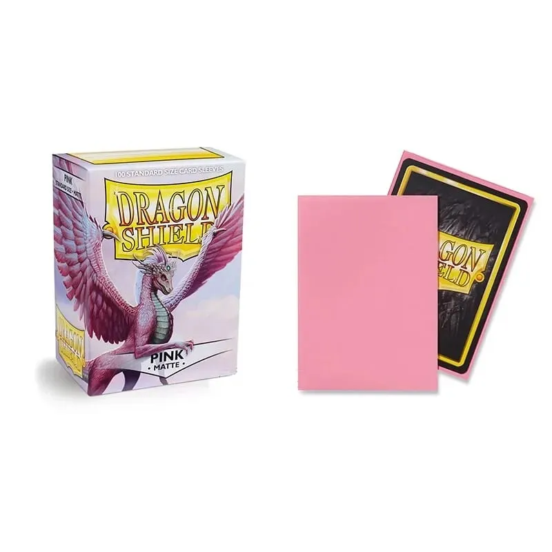 100 PCS/Box 66*91mm Multicolor Dragon Shield Matte Cards Sleeve Cover Cards Protector for PTCG/Star Cards/MGT