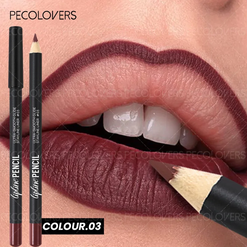 Long-Lasting Matte Lip Liner Sweat-Resistant Smudge-Free Durable & Smooth Lipliner For Makeup Newbies & Enthusiasts — image 12