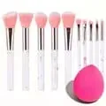 Professiona 10PCS Makeup Brushes Set Soft Fluffy Eyeshadow Foundation Blush Powder Blending Cosmetic Full Set Female Makeup Tool — image 7