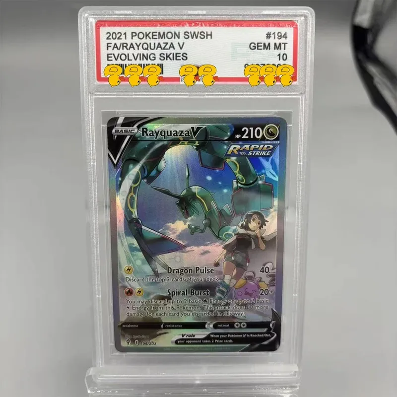 DIY Rating Card Collection Card 2023 EN SPECIAL ILLUSTRATION RARE Copy 10Points Rating Card Game Gift — image 3