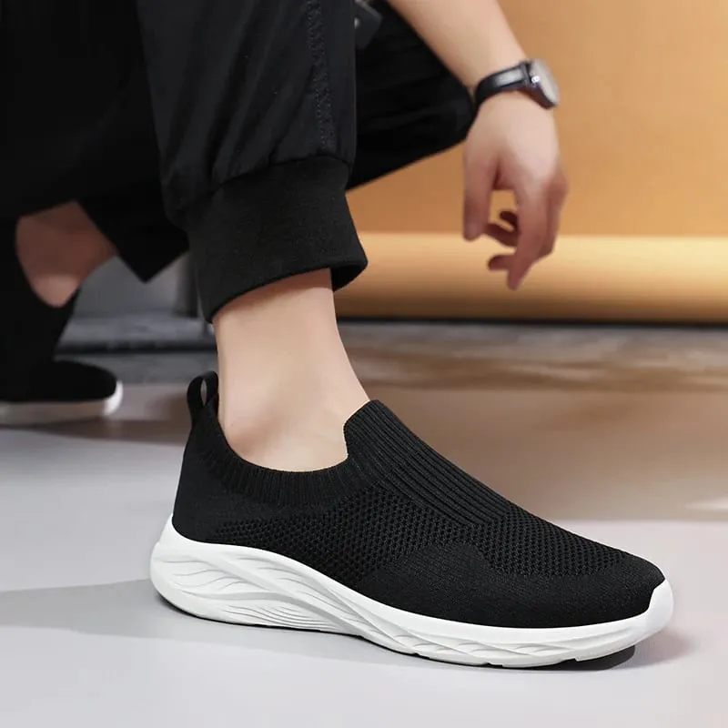 Men's Sneakers High Quality Mesh Elastic Lightweight Hiking Sports Hot Selling Casual Shoes for Men Autumn Mens Running Shoes — image 4