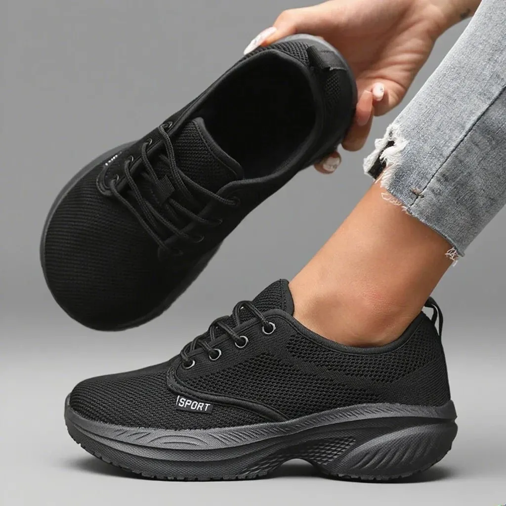 Women's Wide Toe Box Barefoot Shoes Simple Breathable Comfortable Walking Shoes Men's Outdoor Sports Wide Shoes Thick Sole — image 2