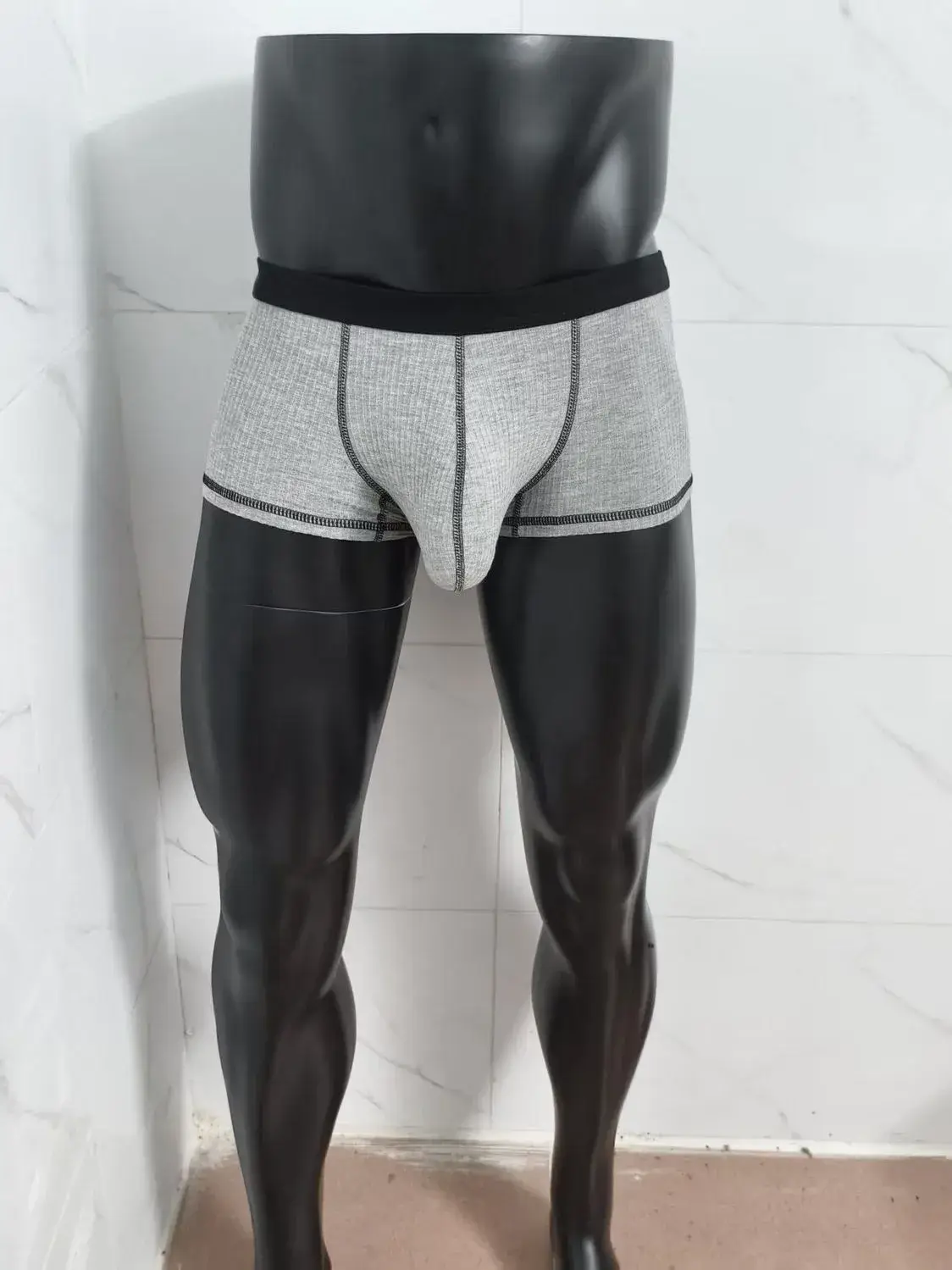Herrenunterwäsche mit großer Hodentasche und großer Stretchhose mit flachem Bein — image 10