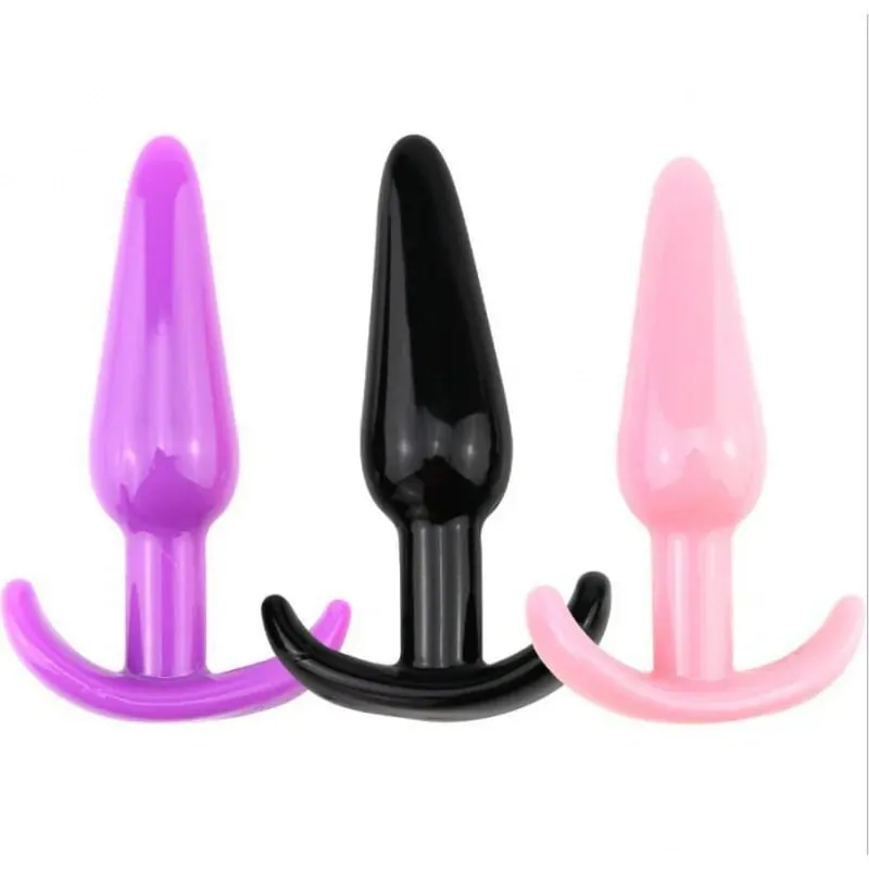 Silicone Anal Dildo Butt Plug Soft Prostate Massager Adult Gay Products Anchor Anal Plug Beads Erotic Sex Toys for Men Women — image 1