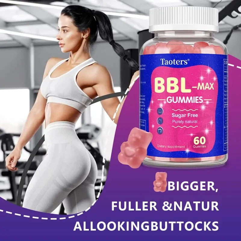 Buttocks Enlargement Gummies for Women - BBL- MAX Gummies - with Multivitamins and Herbal Extracts — image 4