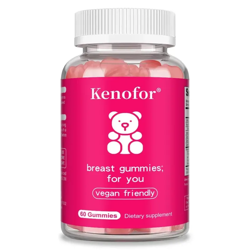 Breast Gummies for Women's Breast Development Breast Care Supports Hair Growth and Strength